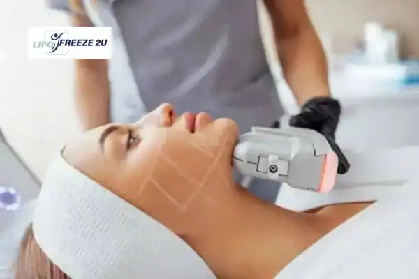 image of HIFU Wilmslow treatment in progress.