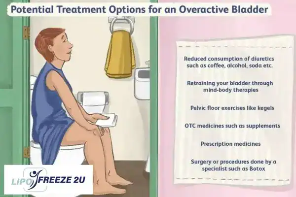 image of woman on toilet because of an overactive bladder Wilmslow